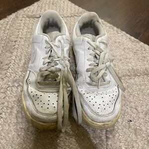 Nike Air Force 1 White Sneakers – Worn Condition – Size 8